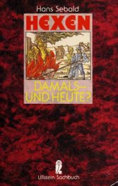 book Hexen damals – und heute?