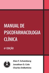 book Manual de Psicofarmacologia