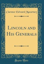 book Lincoln and His Generals