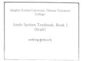 book Amdo Spoken Textbook, Book 1 (Draft)