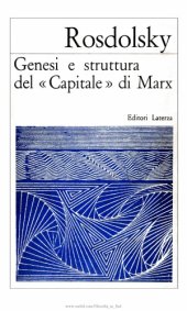 book Genesi e struttura del "Capitale" di Marx