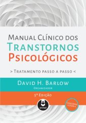 book Manual Clínico dos Transtornos Psicológicos
