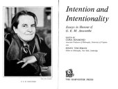 book Intention and intentionality: essays in honour of G. E. M. Anscombe