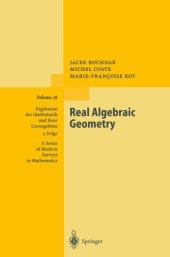 book Real Algebraic Geometry