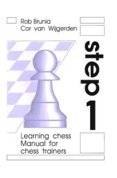 book Learning Chess - Manual Step 1