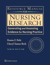 book Resource Manual for Nursing Research: Generating and Assessing Evidence for Nursing Practice