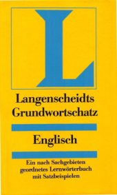 book Langenscheidts Grundwortschatz Englisch