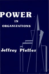 book Power in Organizations