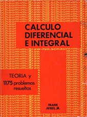 book Teoría y problemas de cálculo diferencial e integral