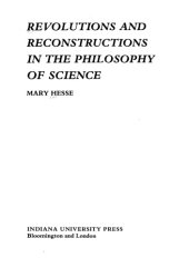 book Revolutions and Reconstructions in the Philosophy of Science