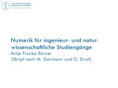 book Numerik für ingenieur- und naturwissenschaftliche Studiengänge