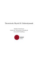 book Theoretische Physik III: Elektrodynamik