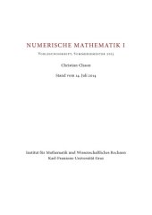 book Numerische Mathematik I