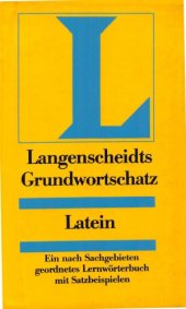 book Langenscheidts Grundwortschatz Latein