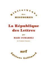 book La République des Lettres