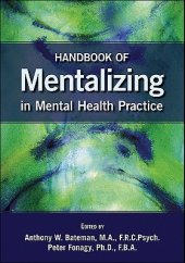 book Handbook of Mentalizing in Mental Health Practice