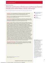 book Attitudes and PRactices of Euthanasia and Physician- Assisted Suicide in the United States, Canada, and Europe