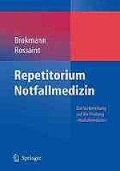 book Repetitorium Notfallmedizin