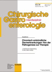 book Chronisch-Entzündliche Darmerkrankungen, Von der Pathogenese zur Therapie