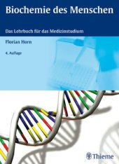 book Biochemie des Menschen : das Lehrbuch für das Medizinstudium