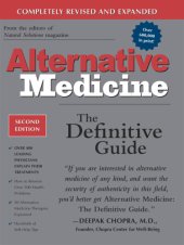 book Alternative Medicine: The Definitive Guide