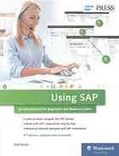 book Using SAP : an introduction for beginners and business users