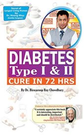 book Diabetes Type I & II - Cure in 72 Hrs