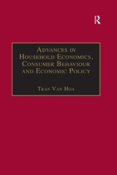 book Advances in household economics, consumer behaviour and economic policy