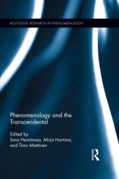 book Phenomenology and the Transcendental