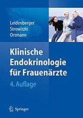 book Klinische Endokrinologie für Frauenärzte : mit 107 Tabellen