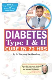 book How-to-cure-diabetes-type-I-II-within-72-hrs by Biswaroop Roy Chowdhury