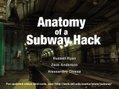 book Anatomy of a Subway Hack