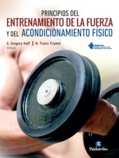 book Principios del entrenamiento de la fuerza y del acondicionamiento físico NSCA