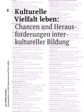 book Kulturelle Vielfalt leben : Chancen und Herausforderungen interkultureller Bildung.