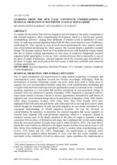 book Learning from the Mud Talk: Continuum Understanding of Seasonal Migration in Southwest Coastal Bangladesh [article]