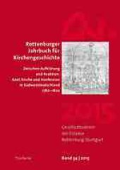 book Zwischen Aufklürung und Reaktion : Adel, Kirche und Konfession in Südwestdeutschland 1780-1820