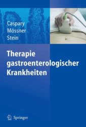 book Therapie gastroenterologischer Krankheiten : mit 189 Tabellen