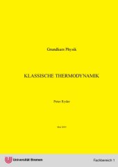 book Grundkurs Physik - Klassische Thermodynamik (Skript)