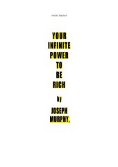 book Your Infinite Power to Be Rich