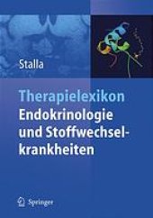 book Therapielexikon Endokrinologie und Stoffwechselkrankheiten : mit 151 Tabellen