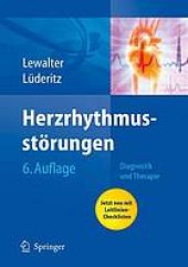 book Herzrhythmusstörungen : Diagnostik und Therapie