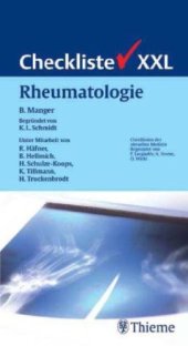 book Checkliste XXL Rheumatologie : 94 Tabellen