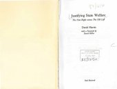 book Justifying state welfare: the new right versus the old left