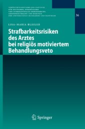 book Strafbarkeitsrisiken des Arztes bei religiös motiviertem Behandlungsveto