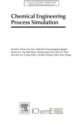 book Chemical Engineering Process Simulation