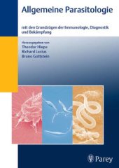 book Allgemeine Parasitologie : mit den Grundzügen der Immunologie, Diagnostik und Bekämpfung