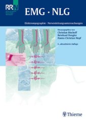 book EMG, NLG : Elektromyographie, Nervenleitungsuntersuchungen ; 67 Tabellen