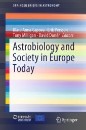 book Astrobiology and society in europe today