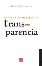 book Reforma en materia de transparencia