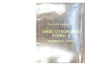 book Увод у теоријску физику II, Статистичка физика. Uvod u teorijsku fiziku II, Statistička fizika